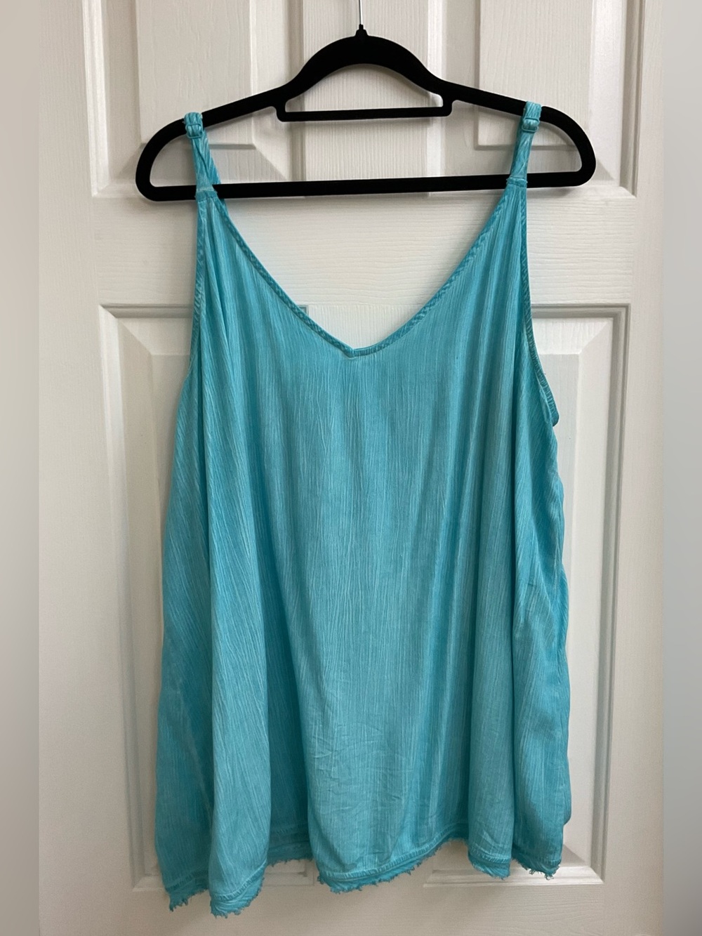 ZENANA Rayon Top with Spaghetti Straps Size XL